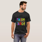 hallo derde klas Kinderen terug naar school derde T-shirt (Voorkant volledig)