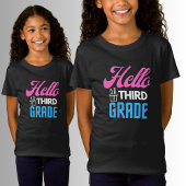 Hallo Derde klas, terug naar school T-shirt