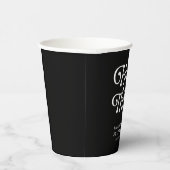 Hallo Dertig Retro 30e verjaardag Papieren Bekers (Rechts)