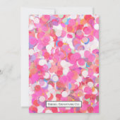 Hallo Dertig - roze Kaart (Achterkant)