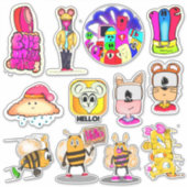 Hallo Designer Sticker Set 1 (Voorkant)