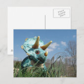 hallo Dinosaur Briefkaart (Voorkant / Achterkant)