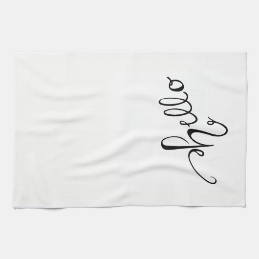 hallo Dish Towel Theedoek (Horizontaal)