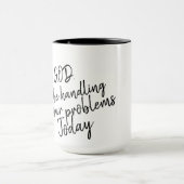 'Hallo, dit is God.' Cadeau voor devotionele momen Mok (Midden)