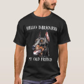 hallo Doberman T-shirt (Voorkant)