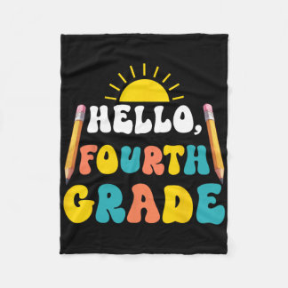 Hallo docenten van groep 6 leerlingen 4e leerjaar  fleece deken