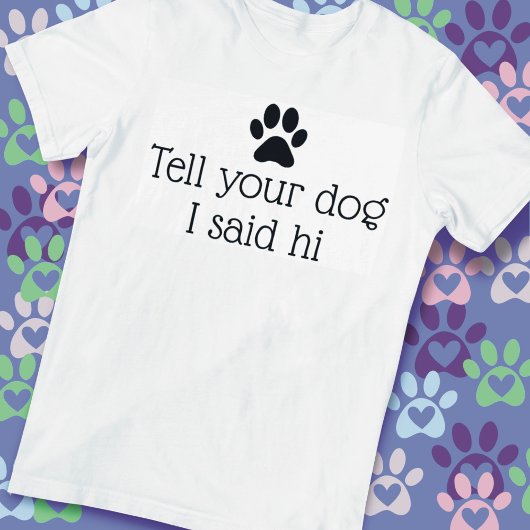 hallo Dog T-Shirt