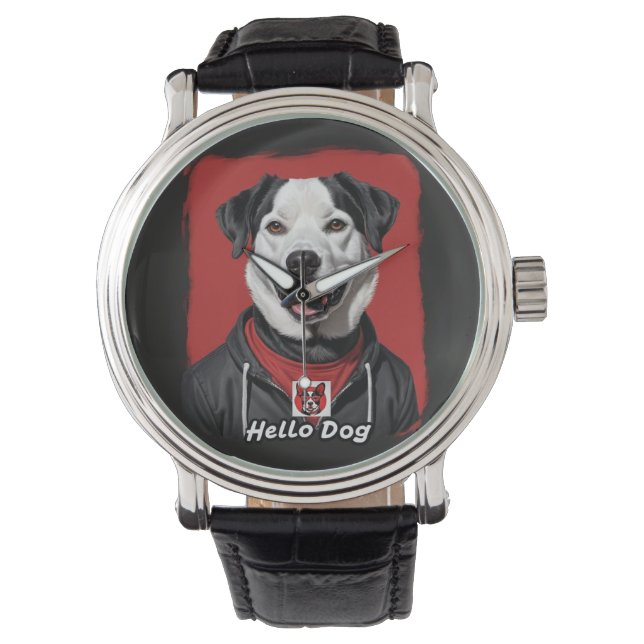 Hallo Dog Watch Horloge (Voorkant)