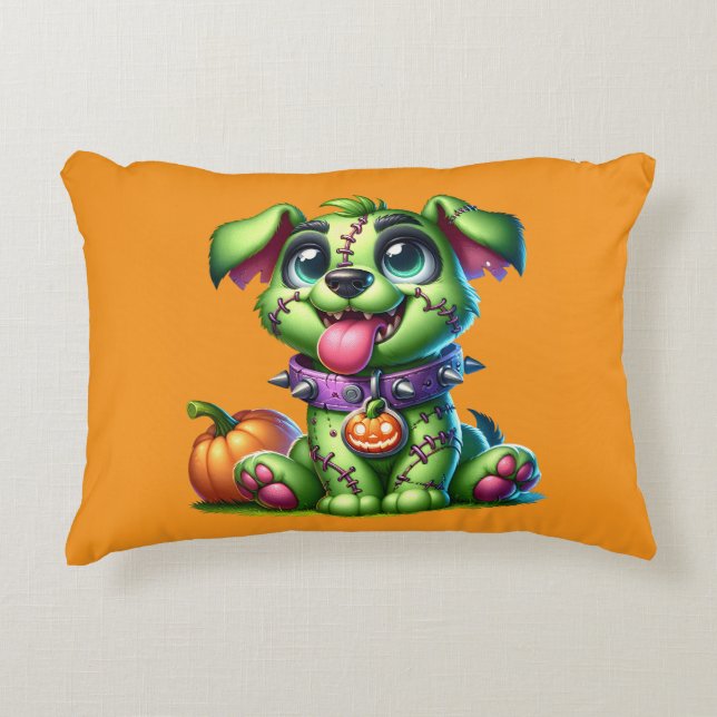 Hallo Dogg Accent Pillow Kussen (Voorkant)