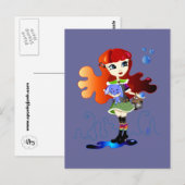 hallo Dollies: Fira Briefkaart (Voorkant / Achterkant)