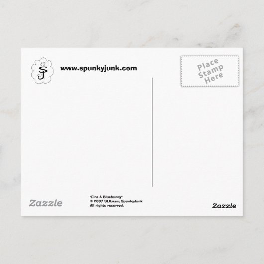 hallo Dollies: Fira Briefkaart (Achterkant)