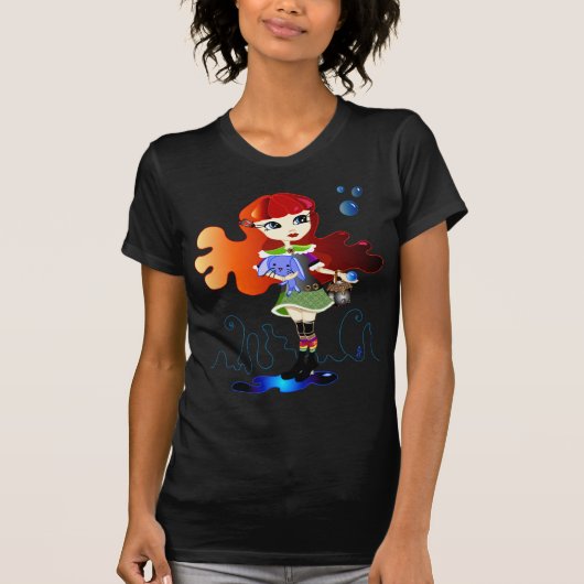 hallo Dollies: Fira en Bluebunny T-shirt (Voorkant)