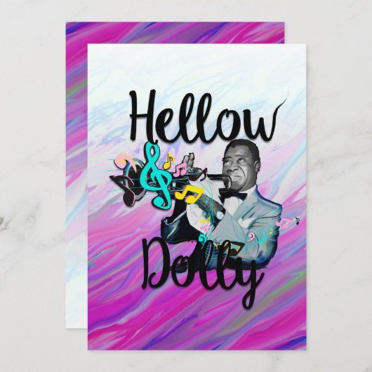 hallo Dolly Kaart (Voorkant / Achterkant)