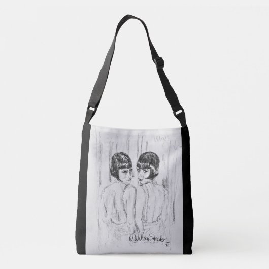 hallo Dollys Crossbody Tas (Achterkant)