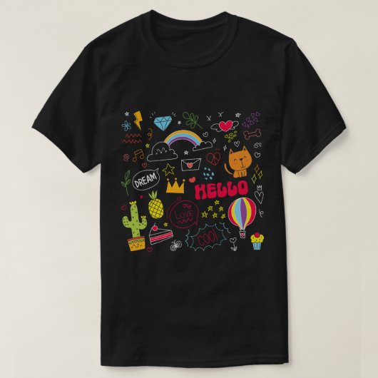 Hallo Droom Liefde T-shirt (Design voorkant)
