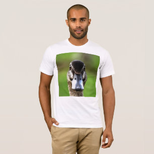 hallo Ducky Quirky Duck Portrait T-shirt