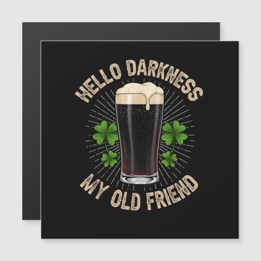 Hallo duisternis mijn oude vriend (Voorkant / Achterkant)