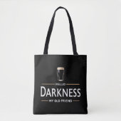 Hallo Duisternis Mijn Oude Vriend Grappige St. Pat Tote Bag (Voorkant)