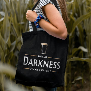 Hallo Duisternis Mijn Oude Vriend Grappige St. Pat Tote Bag