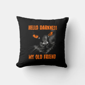 Hallo Duisternis Mijn Oude Vriend: Halloween-editi Kussen