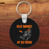 Hallo Duisternis Mijn Oude Vriend: Halloween Editi Sleutelhanger (Voorkant)