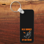 Hallo Duisternis Mijn Oude Vriend: Halloween Editi Sleutelhanger (Voorkant)