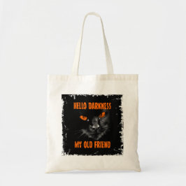 Hallo Duisternis Mijn Oude Vriend: Halloween Editi Tote Bag