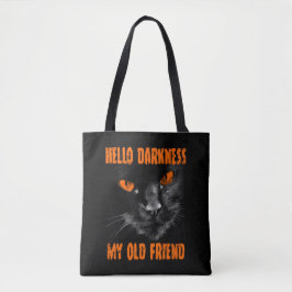 Hallo Duisternis Mijn Oude Vriend: Halloween Editi Tote Bag