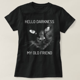 Hallo Duisternis Mijn Oude Vriend Kat - V2 T-shirt