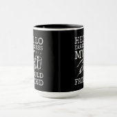 Hallo Duisternis Mijn Oude Vriend Koffiemok Mok (Midden)