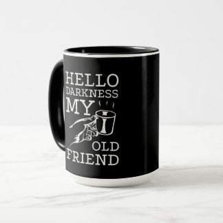 Hallo Duisternis Mijn Oude Vriend Koffiemok Mok