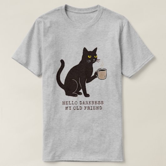 Hallo Duisternis T-shirt (Design voorkant)