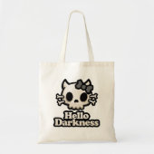 hallo duisternis tote bag (Voorkant)
