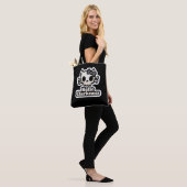 hallo duisternis tote bag (Op model)