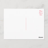 Hallo Duitse Herder Puppy Dog Blank Post Kaart (Achterkant)