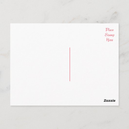 Hallo Duitse Herder Puppy Dog Blank Post Kaart (Achterkant)