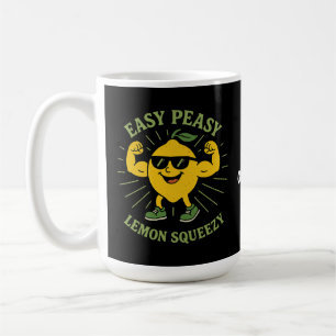Hallo Easy Peasy Lemon Squeezy Gift – Grappig Koffiemok