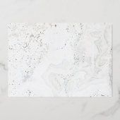 "Hallo" Echte Folie 3 Aankondiging van de geboorte (Achterkant)