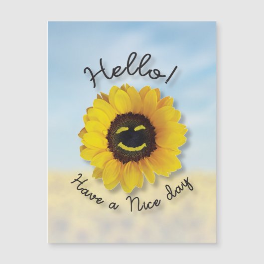 hallo! Een fijne dag (Voorkant)