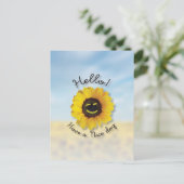 hallo! Een fijne dag Briefkaart (Staand voorkant)