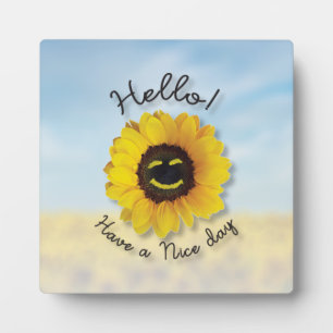 hallo! Een fijne dag Fotoplaat