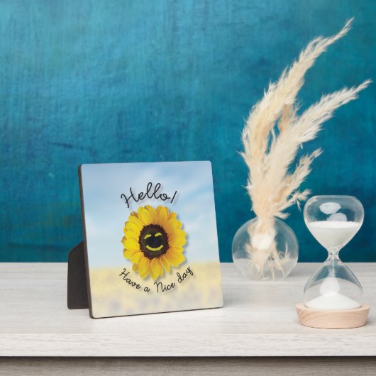 hallo! Een fijne dag Fotoplaat (Insitu)