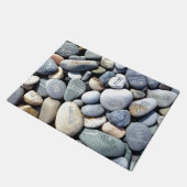 hallo Eenduidige kleurrijke natuurlijke strand Sto Deurmat (Schuin)