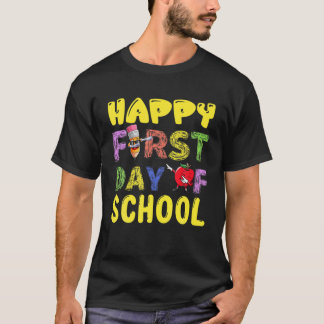 hallo! Eerste dag van terug naar school voor lerar T-shirt