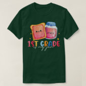 hallo eerste graad is mijn Jam terug naar school l T-shirt (Design voorkant)