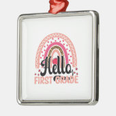 hallo eerste graad metalen ornament (Links)