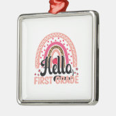 hallo eerste graad metalen ornament (Links)