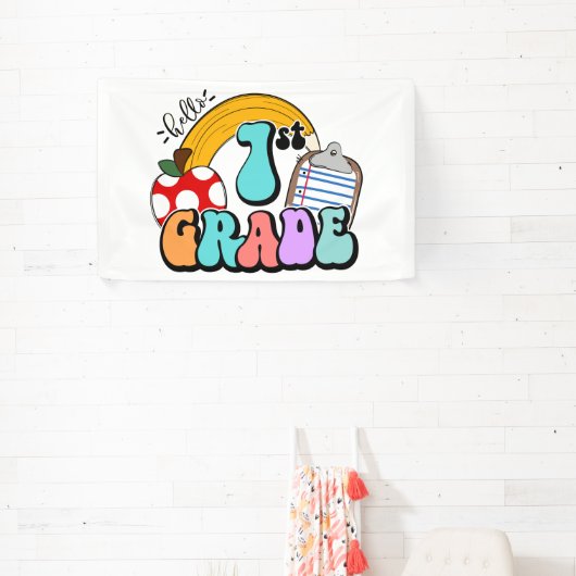 hallo eerste graad spandoek (Insitu)