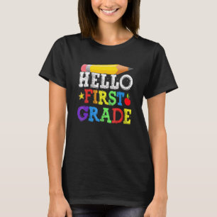 hallo eerste graad team eerste graad terug naar sc t-shirt