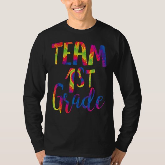 hallo eerste graad team eerste graad terug naar sc t-shirt (Voorkant)
